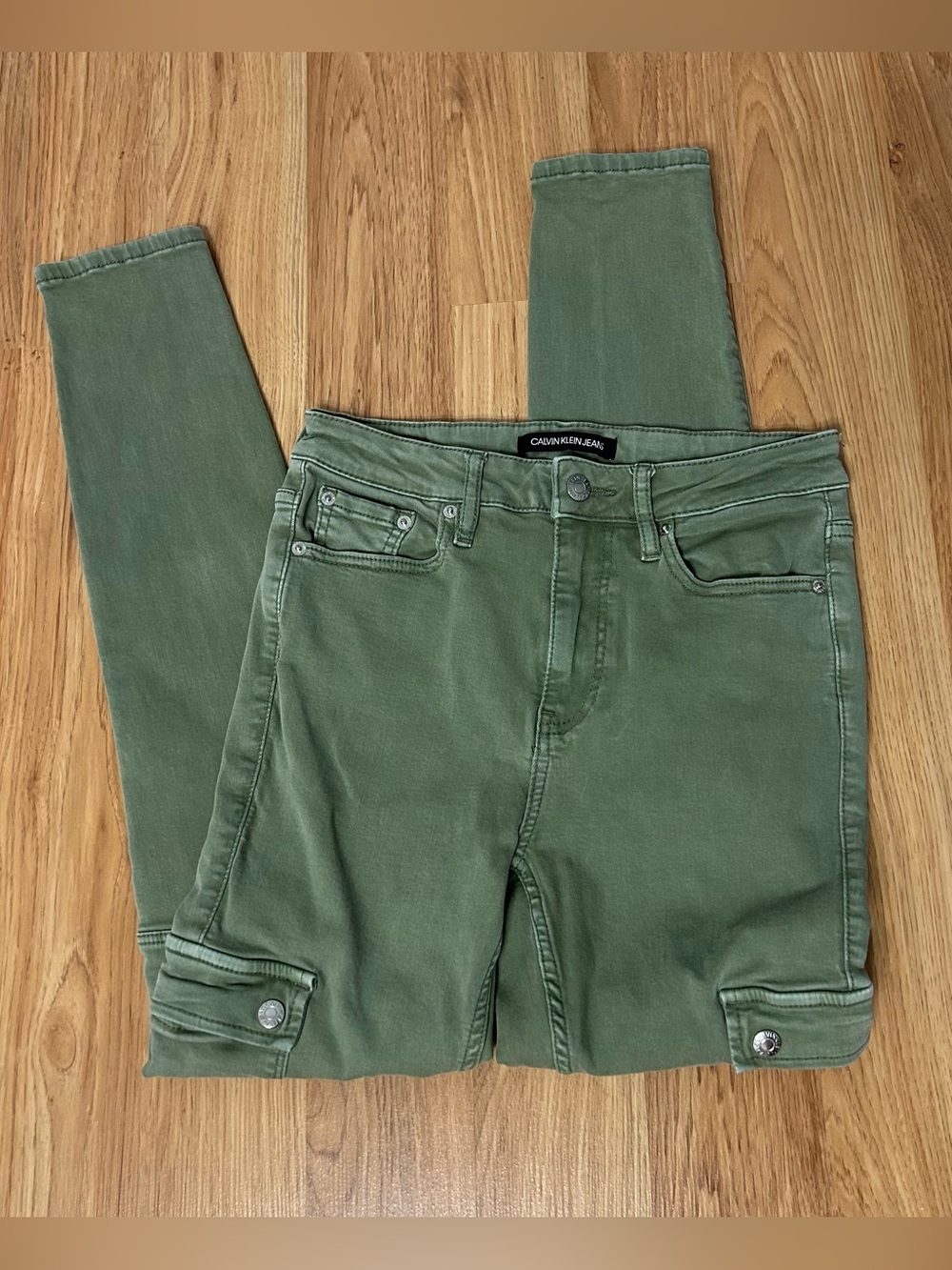 Calvin Klein Jeans Green Skinny Jeans